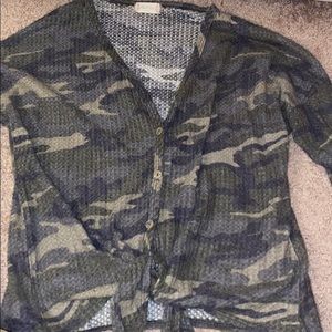 Altar’d state Camouflage Top